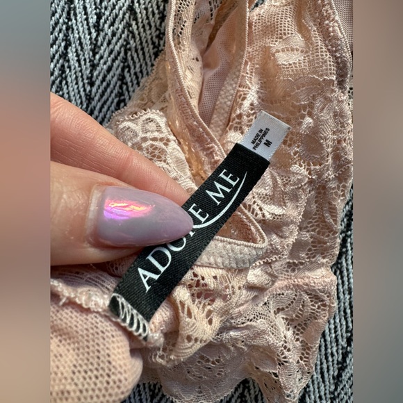 Adore Me Baby Pink Lace Bralette - Picture 3 of 4